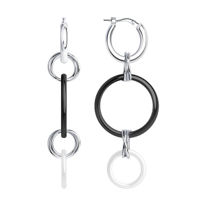 Серьги 94025050 (Ag 925)