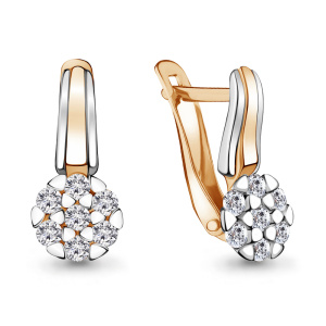 Серьги 48238А (Au 585)