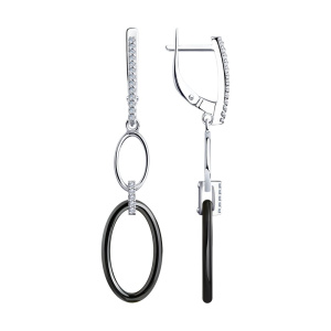 Серьги 94-121-01271-1 (Ag 925)