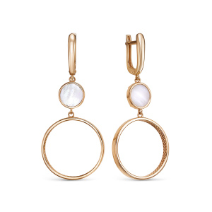 Серьги 120130 п (Au 585)