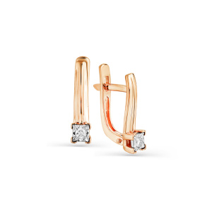 Серьги 2-408031-00-00 (Au 585)