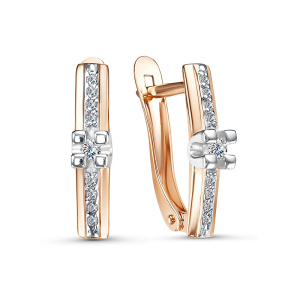 Серьги 2555207 1 1 1 (Au 585)