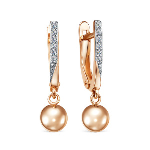 Серьги 2678507 1 1 1 (Au 585)