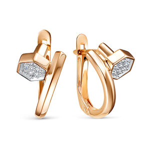 Серьги 1205574 (Au 585)