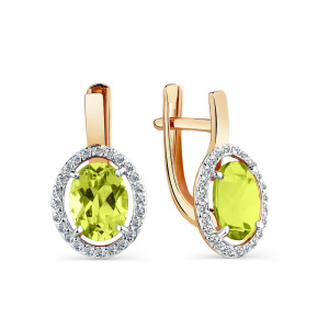 Серьги 02-3-489-0801-011 (Au 585)