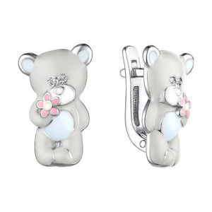 Серьги 901022340 (Ag 925)