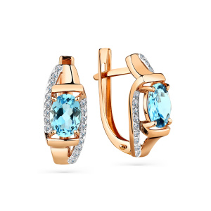 Серьги 02-3-462-1301-011 (Au 585)