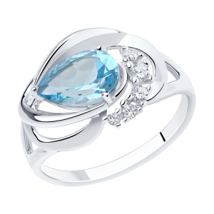 Кольцо 92011915 (Ag 925)