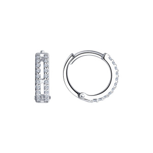 Серьги 94025106 (Ag 925)