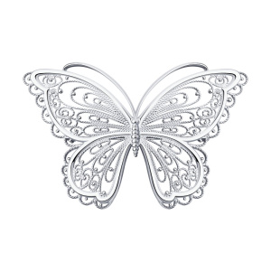 Брошь 94-140-00674-1 (Ag 925)