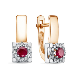 Серьги С3487-0124 (Au 585)