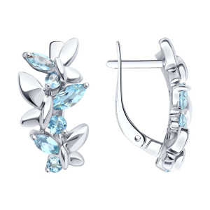 Серьги 92022930 (Ag 925)