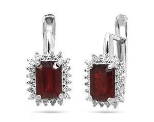 Серьги 631014 (Ag 925)