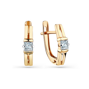 Серьги 002-0551-0001-011 (Au 585)