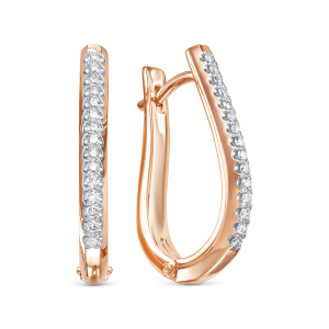 Серьги 3363-210 (Au 585)