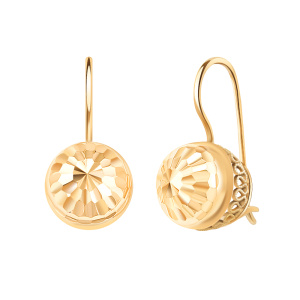 Серьги 2008а-3 (Au 585)