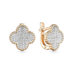 Серьги с4665 (Au 585)