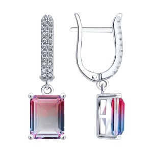 Серьги 94026308-91 (Ag 925)