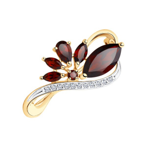 Брошь 740265 (Au 585)