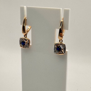 Серьги 6022144№1823 (Au 585)