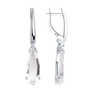 Серьги 92021960 (Ag 925)