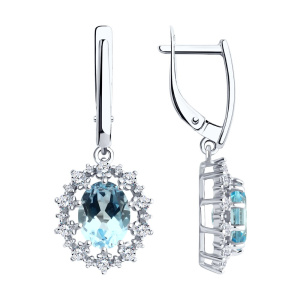 Серьги 94-321-02042-1 (Ag 925)