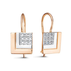 Серьги 1206024 (Au 585)