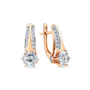 Серьги 002-0836-0001-011 (Au 585)