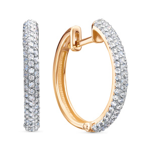 Серьги 122436 (Au 585)