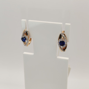 Серьги 725936 (Au 585)