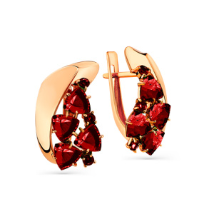 Серьги 02-3-312-0300-010 (Au 585)