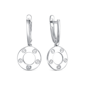 Серьги с1204423 (Ag 925)