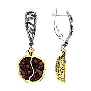 Серьги 92022312 (Ag 925)