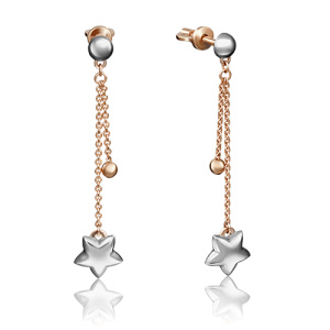 Серьги 02-4140-00-000-1111-01 (Au 585)