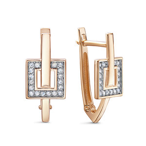 Серьги 1202753 (Au 585)