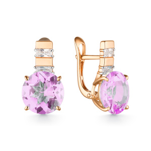 Серьги 21803281 (Au 585)