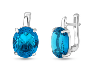 Серьги 655867 (Ag 925)