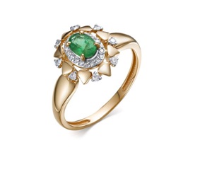 Кольцо 14341-101 (Au 585)