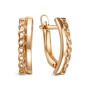 Серьги 2207870 (Au 585)