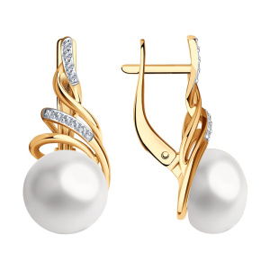 Серьги 792361 (Au 585)