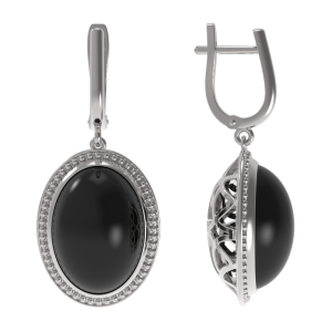 Серьги 1035882-01210-Y (Ag 925)