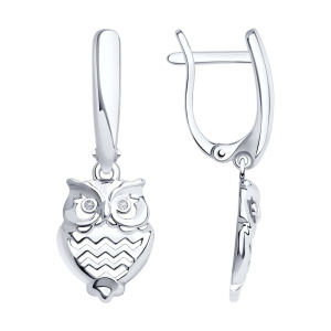 Серьги 94022004 (Ag 925)