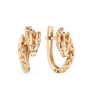 Серьги 002-0687-0000-010 (Au 585)