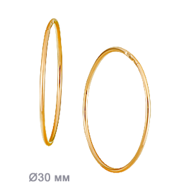 Серьги 14979 (Au 585)