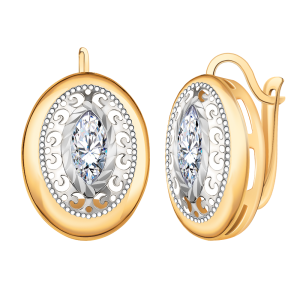 Серьги 20534а (Au 585)