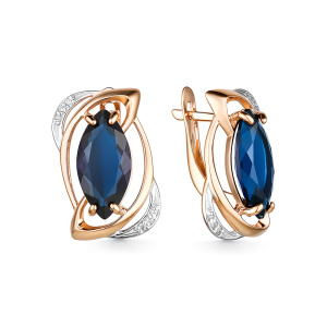 Серьги 2461508 1 8 1 (Au 585)