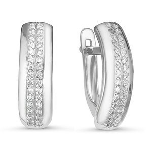 Серьги с125676 (Ag 925)