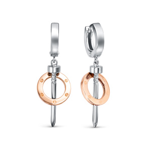 Серьги б120287 (Au 585)