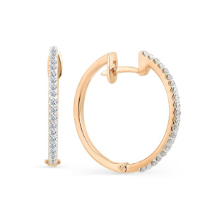 Серьги 2-107-129 (Au 585)