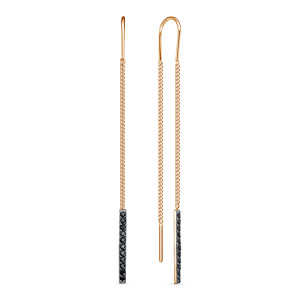 Серьги 140179-5 (Au 585)